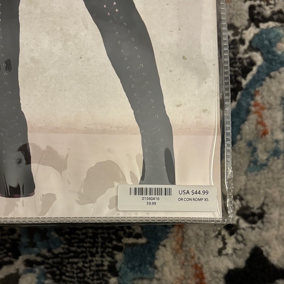 NEW Spirit Orange and Black Confined Cutie Inmate Costume - Picture 4 of 5